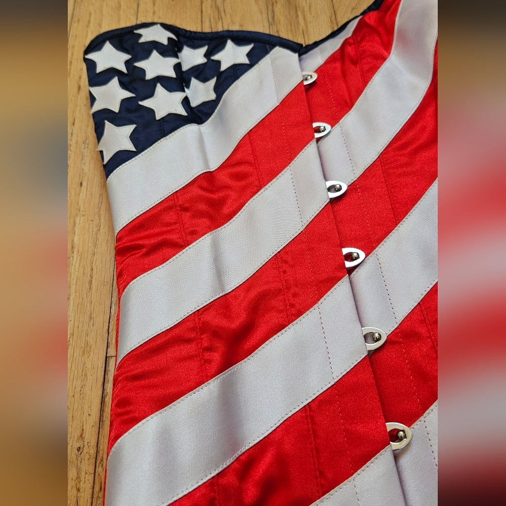 Brand NEW American Flag Corset